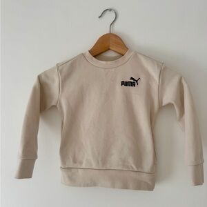 Puma Kids Beige Sweatshirt